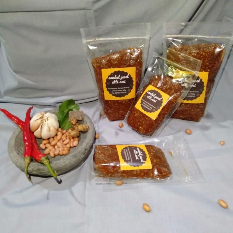 

sambel pecel utti ami 500gram (SANGRAI TANPA MINYAK GORENG)