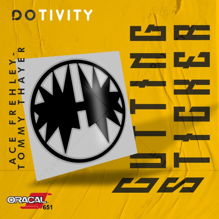 

Cutting Sticker KISS (ACE FREHLEY - TOMMY THAYER) V3