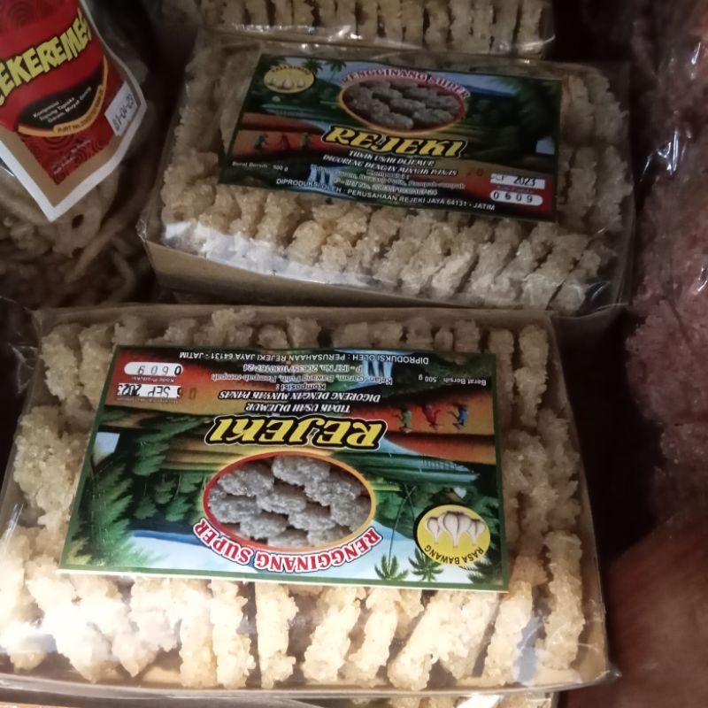 

Krupuk Kerupuk Rengginang Mentah Super Rejeki Khas Blitar