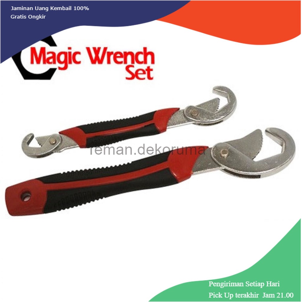 TD - PR JINGDA Multifunction Magic Wrench / Kunci Pas - JJ89381