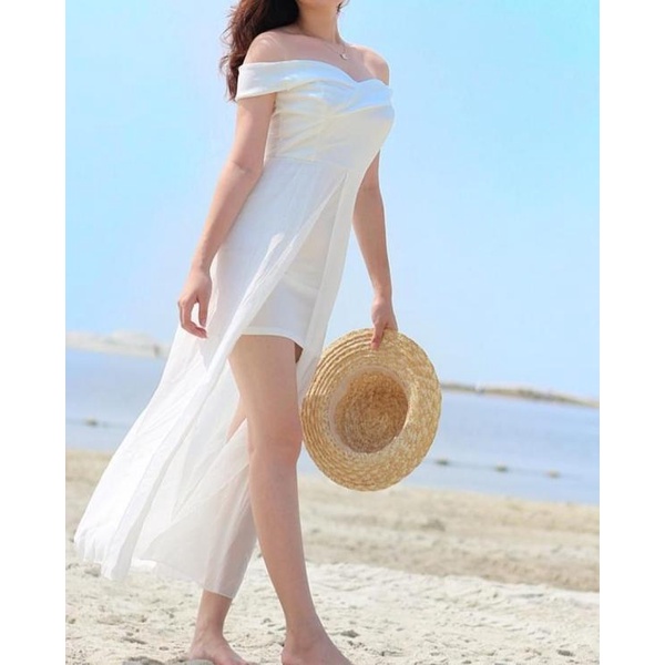 dress sabrina / dress pesta