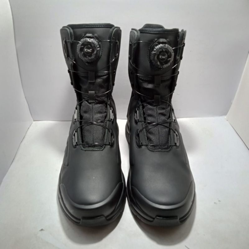 Sepatu PDL Tactical Century Tali Putar Full Kulit.