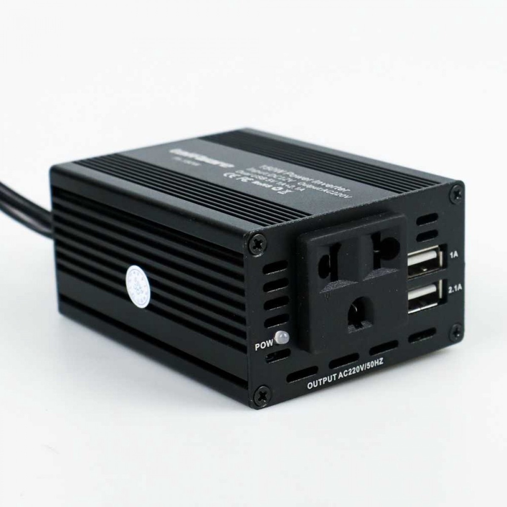 Power Inverter Taffware 150W 220V dengan 2 USB Port