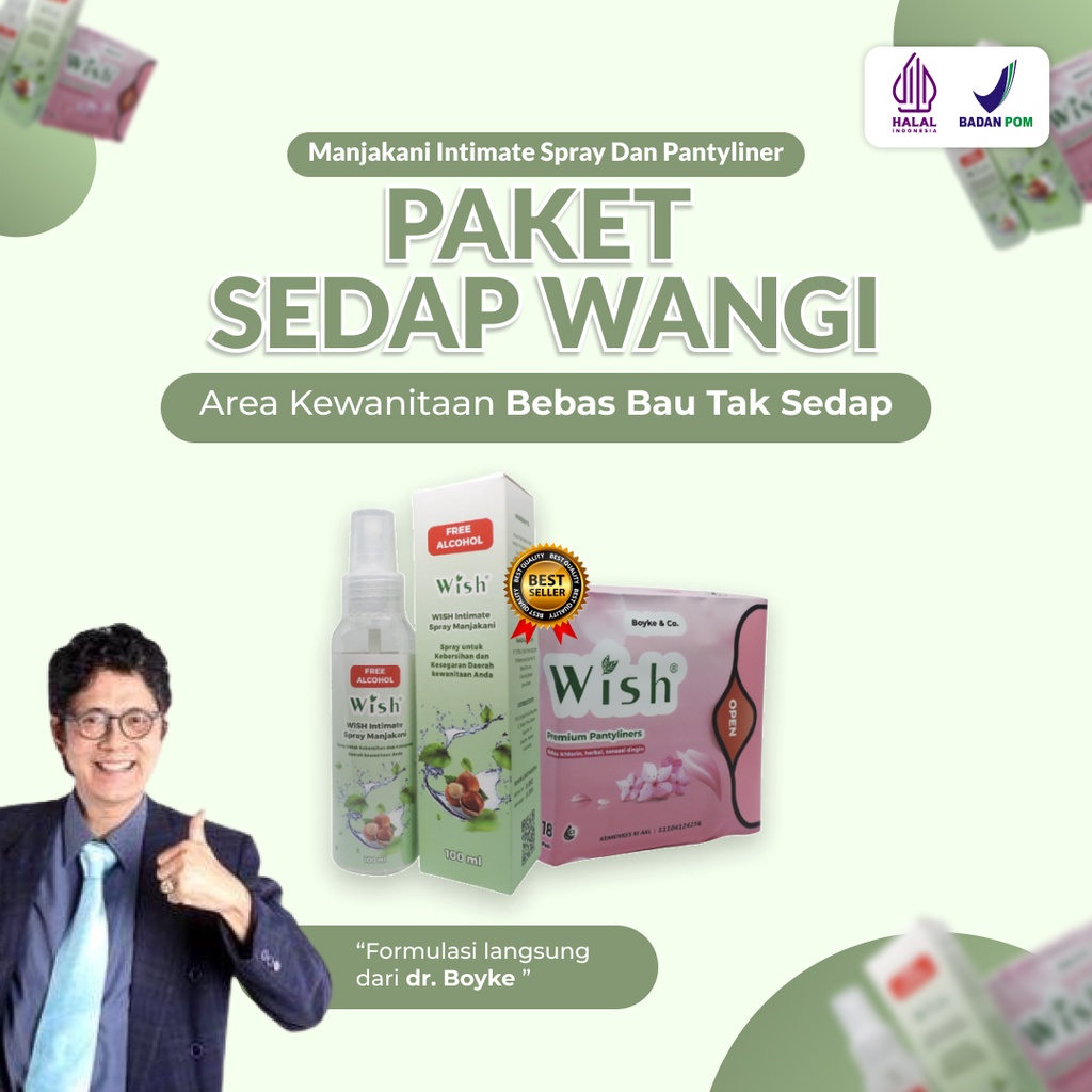 Jual Paket Sedap Wangi Dr Boyke Intimate Spray Manjakani Premium