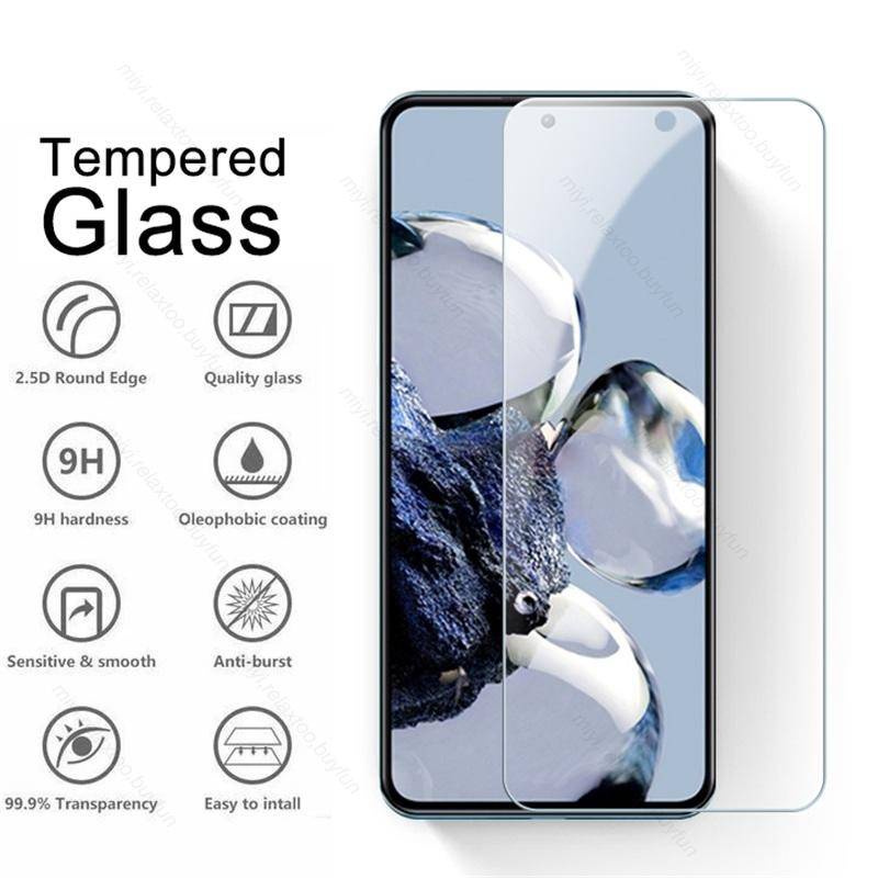 3pcs Pelindung Layar Tempered Glass Untuk Xiaomi 12T Pro Redmi K50 Ultra