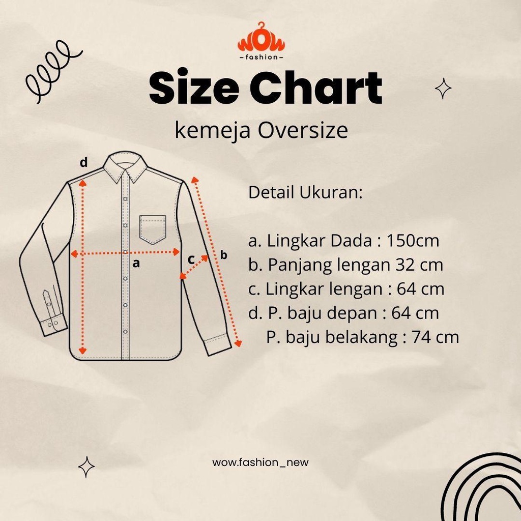 WOW-Kemeja Oversize Jumbo - Kemeja Rayon Twill Wanita