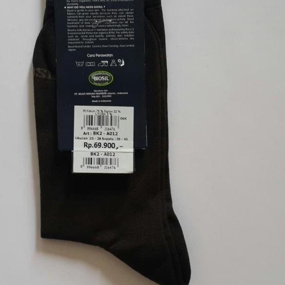 Kaos Kaki Mundo Biosil Busines Anti Bacteria