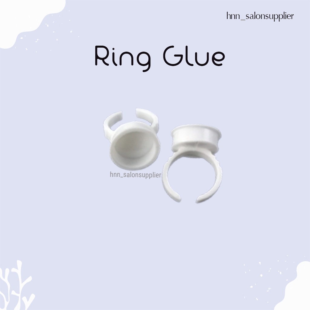 Ring Glue Tempat Tinta atau Lem Bulu Mata Tanam Eyelashes Extension