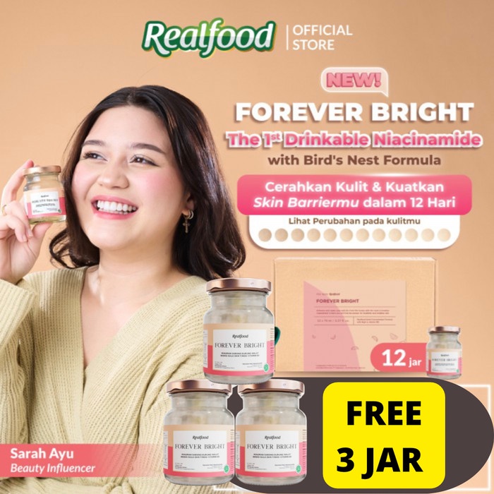

Tokopratiwiw - Realfood Forever Bright Free 3 Jar Forever Bright