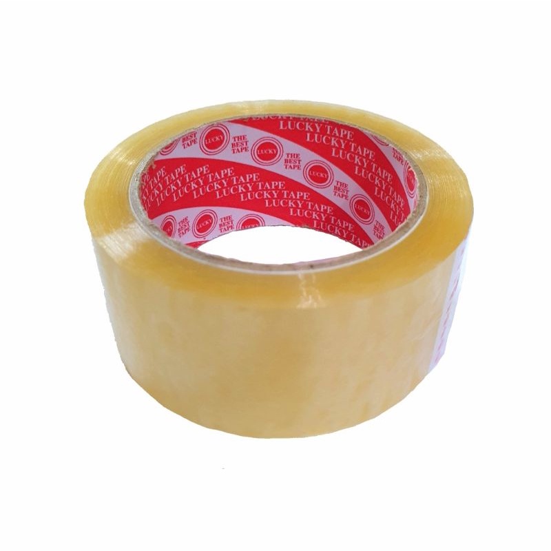 Lucky Tape Lakban Bening 2 inch 45 mm 90 yard