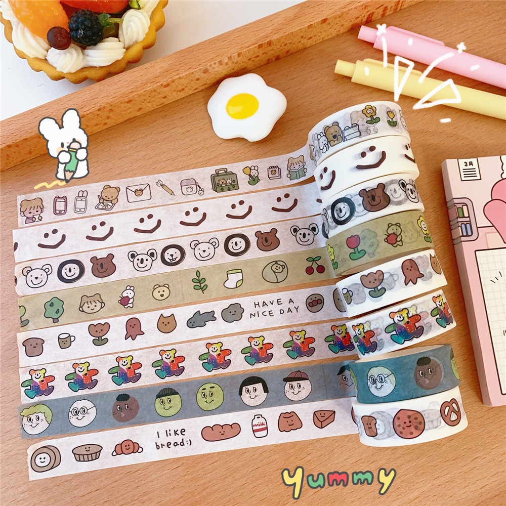

SN215 Washi Tape Cute / Masking Tape DIY / Journal Scrapbook