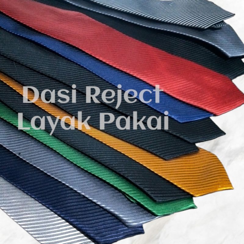 Dasi Kerja Salur Satin Reject layak pakai