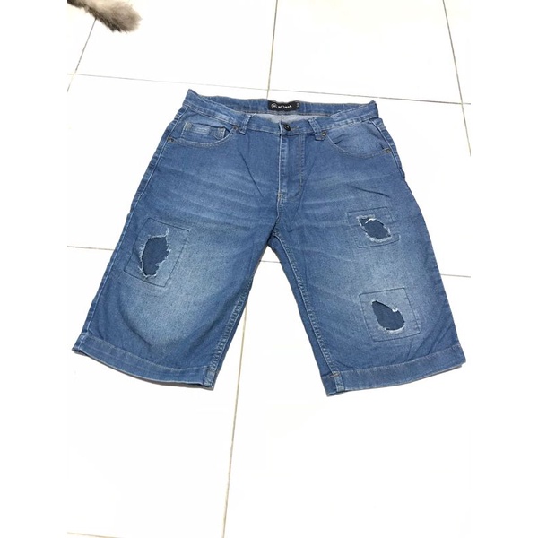 PL celana pendek jeans nevada anak cowok