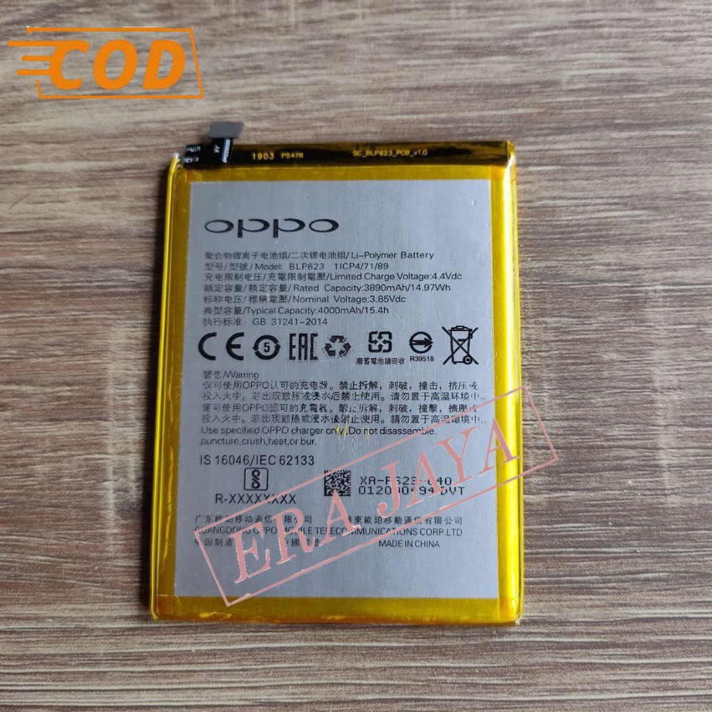 OPPO F3 PLUS - Baterai Batre Hp Oppo F3 Plus X9009 CPH1613 / R9s Batrei Batrai Oppo F3 Plus CPH 1613