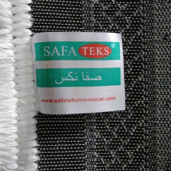 SAJADAH SAFATEX PUTIH TURKI - Biru