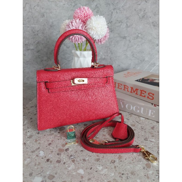 K20 mini kelly NO BRAND // Tas Kulit Asli Import // Handmade Bag // inspo bag