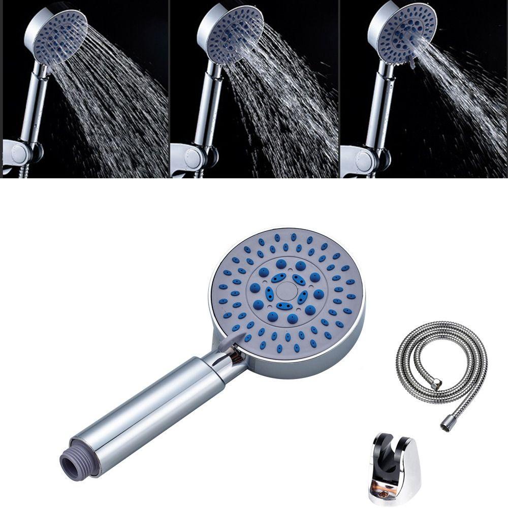 Populer Shower Head Holder Adjustable Aksesoris Perangkat Keras Klem Sprayer Alas Tetap Tekanan Tinggi