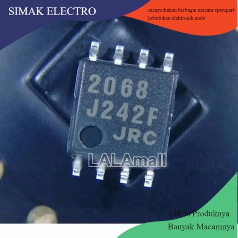 2068 JRC NJM2068D JRC2068 SMD IC MSop-8 Dual Operational Amplifier