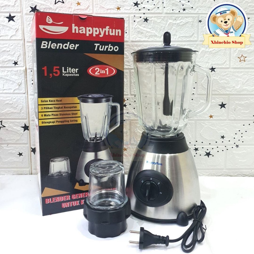 Blender Kaca (Happy Fun) Turbo