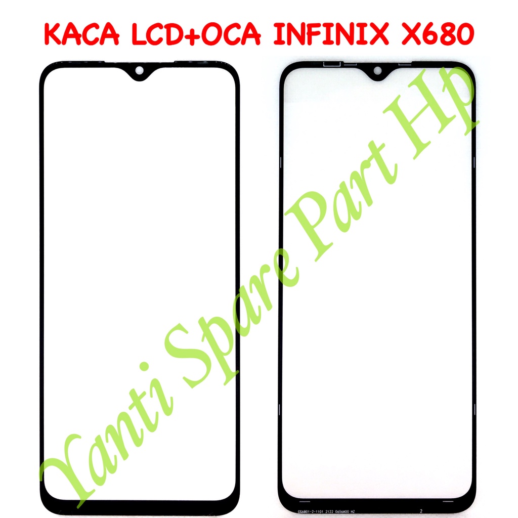 Kaca Lcd Plus Oca Infinix Hot 9 Play X680 Original Terlaris New