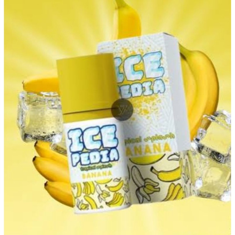 30ml banana ice pisang es pedia liquid 15mg