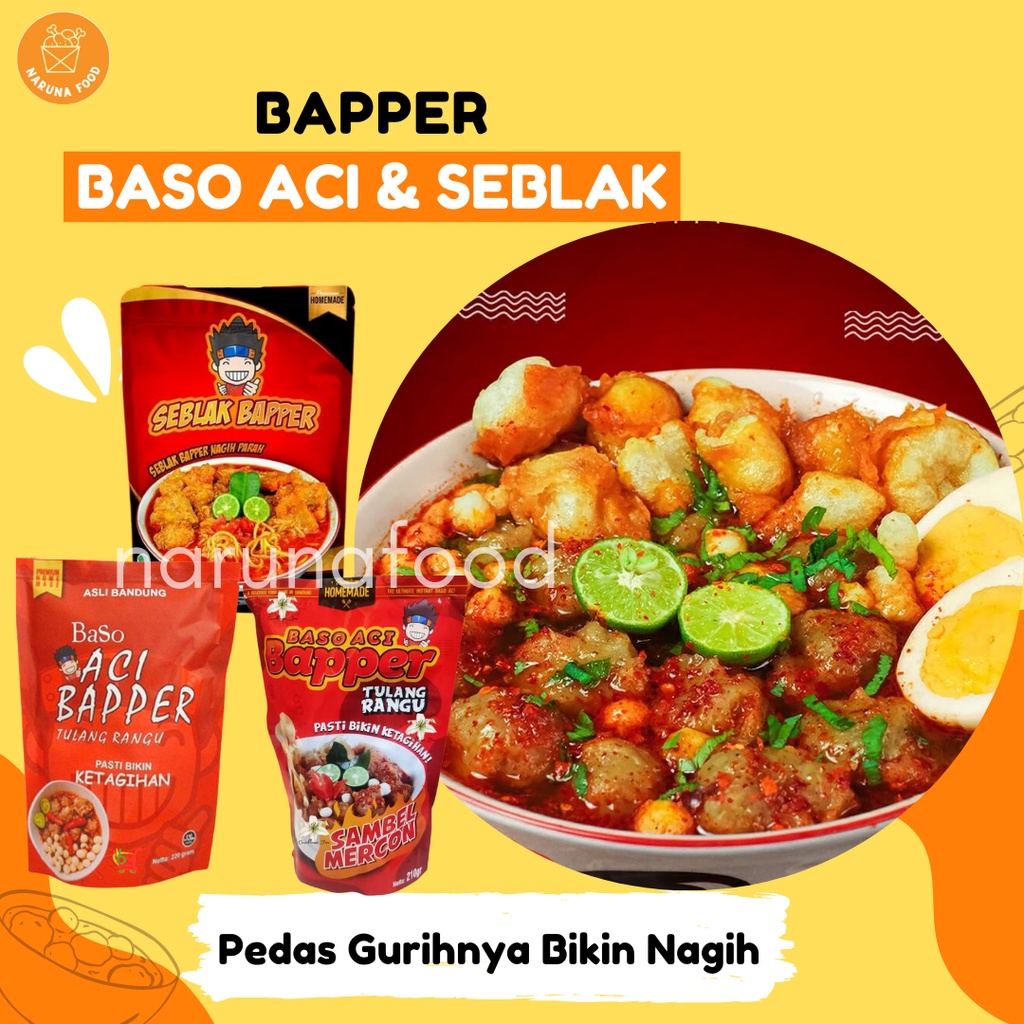 Jual Promo 12 12 Harga Grosir Bapper Boci Baso Aci Premium Bakso Aci Bapper Tulang Rangu 