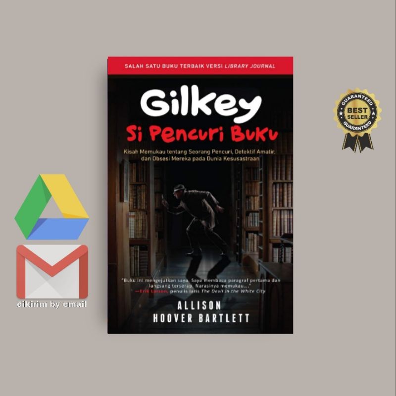 

[Indonesia] Gilkey Si Pencuri Buku - Allison Hoover Bartlett