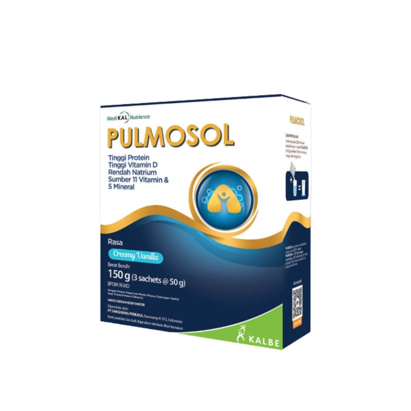 

Pulmosol Rasa Creamy Vanilla 150 g