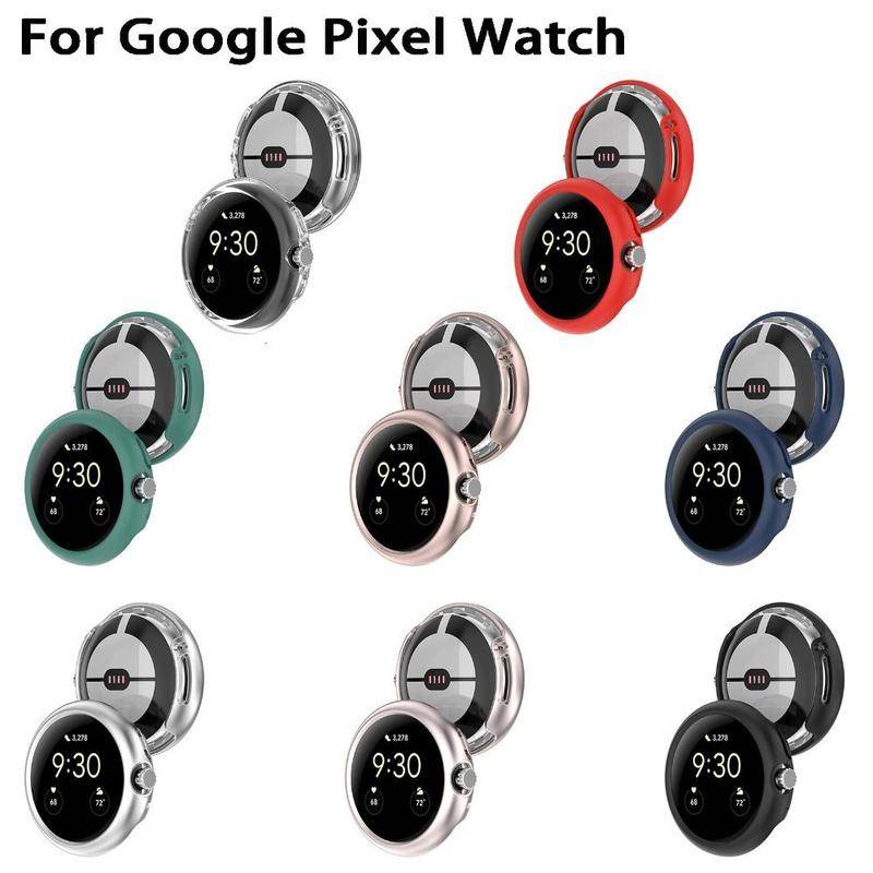 Case Pelindung Layar Anti Gores Bahan PC Dengan Frame Bumper Untuk Google Pixel Watch