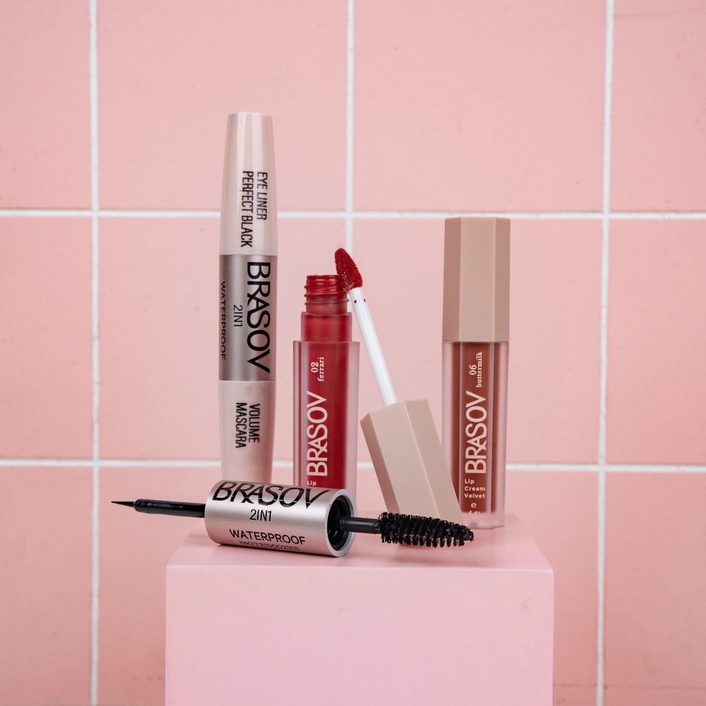 Brasov 2 in 1 Eyeliner and Mascara
