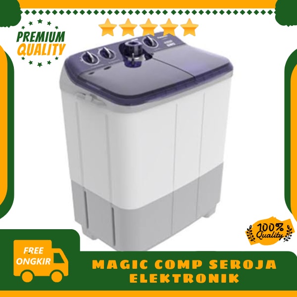 ORIGINAL MESIN CUCI 2 TABUNG PANASONIC 8KG TYPE NA-W88BCV1V