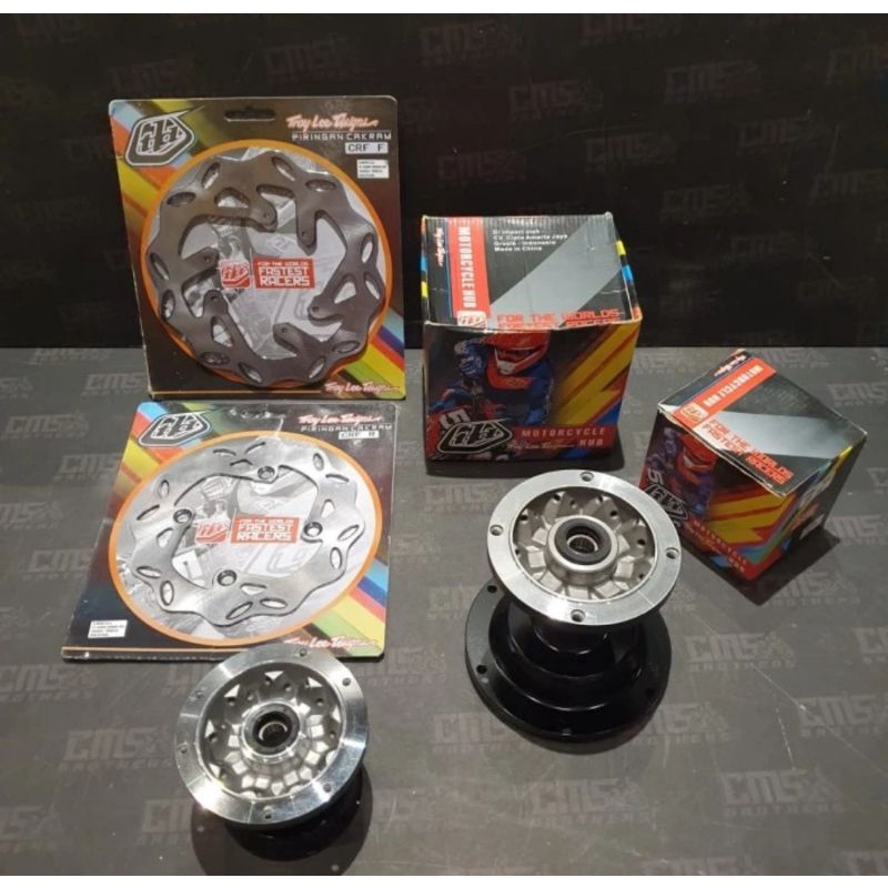 Tromol Set PiringanMerk TLD
For CRF 150