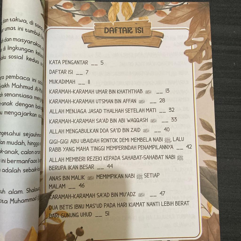 BUKU ANAK KAROMAH PARA SAHABAT NABI REGULER