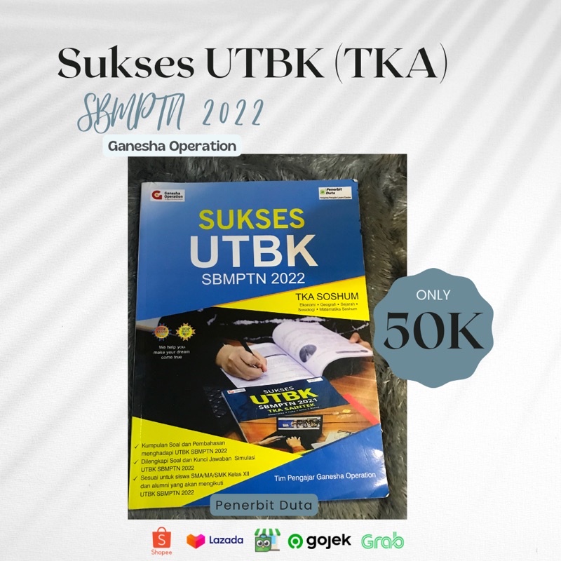 TKA SOSHUM Sukses UTBK SBMPTN 2022 Ganesha Operation