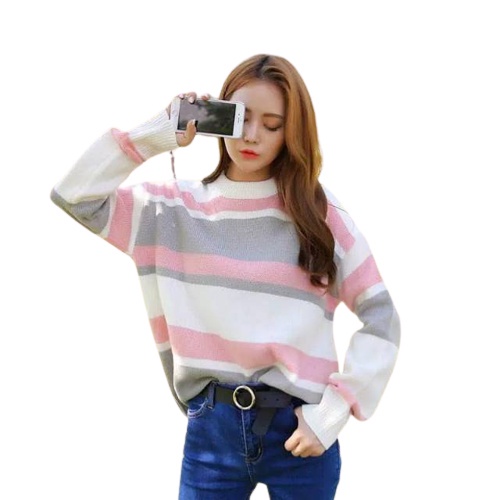 ZAHRA Atasan Wanita Rajut Halus Miory Sweater | Sweater Rajut Cewek