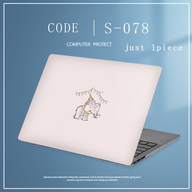 1pc Universal Bebas Potong COD Laptop Gunda Sticker Marvel Notebook Pelindung Cover Skin Untuk Semua Ukuran Huawei MateBook X pro MateBook X Magicbook pro