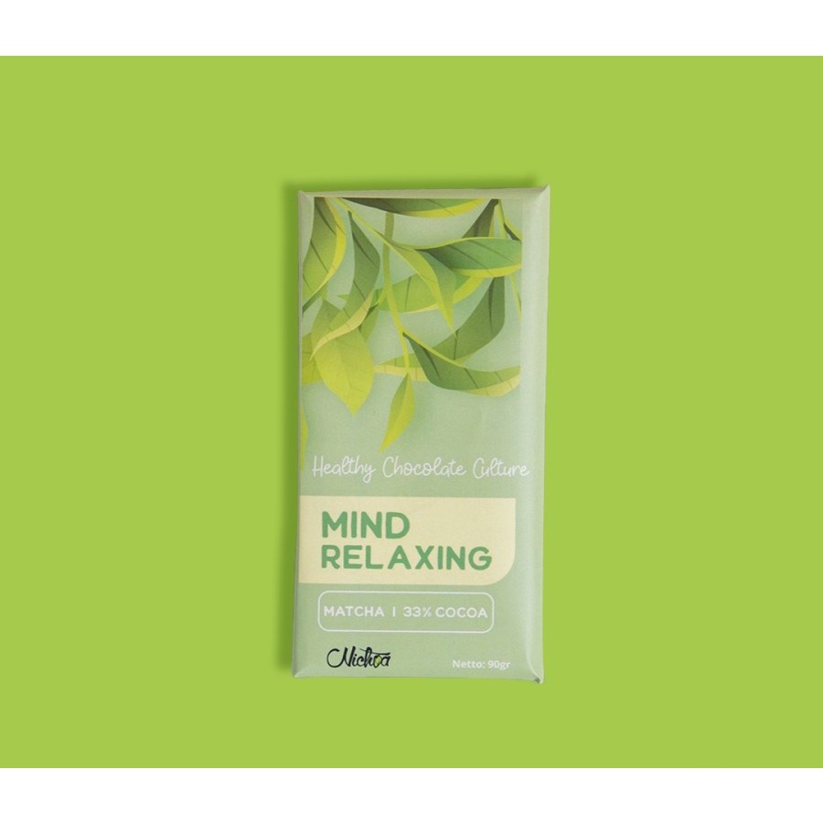 

Mind Relaxing Matcha 33% Cocoa 35gr - Nichoa