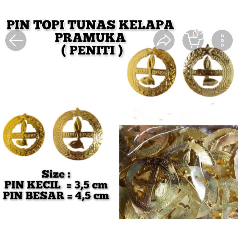 PIN PRAMUKA KUNINGAN PENITI