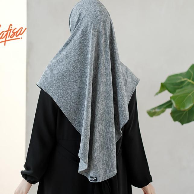 Nafisa Hijab Instan Ayana | Hijab Instan | Jilbab Pinguin Pet Antem - Abu Muda