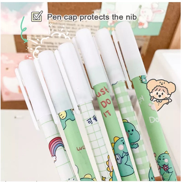 Pulpen Pena NEW Bisa Di Hapus Karakter Animal Lucu / Erasable Pen Gel Alat Tulis Sekolah Ajaib