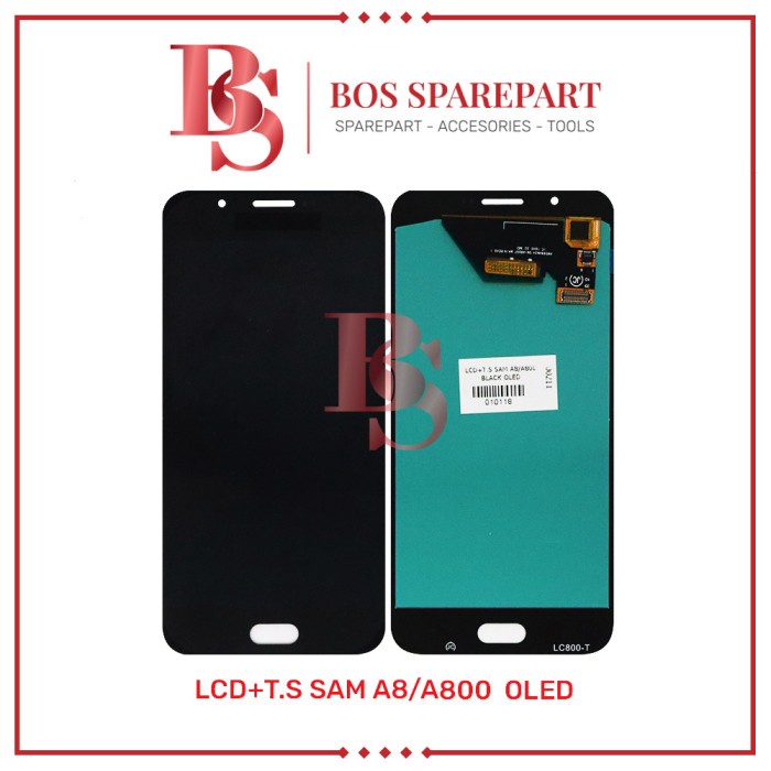 Lcd Touchscreen Samsung A8 / A800 Black Oled