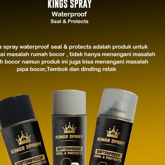 

KINGS SEALENT SPRAY - ANTI BOCOR - BUY 1 GET 1 FREE - AQUA SPRAY - Putih