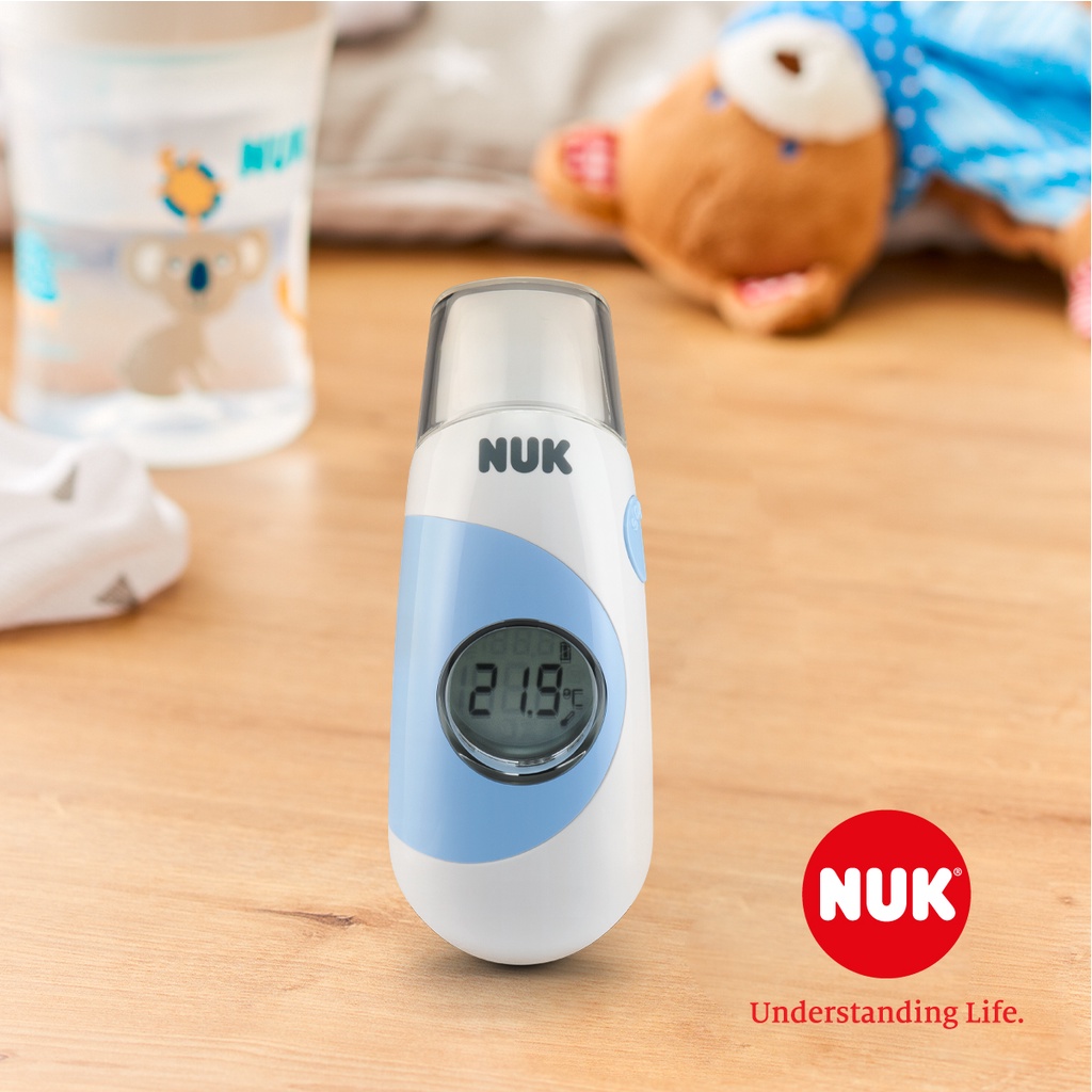 NUK Termometer Digital Infrared Bayi Alat Ukur Suhu Baby Thermometer Teson Homeliving