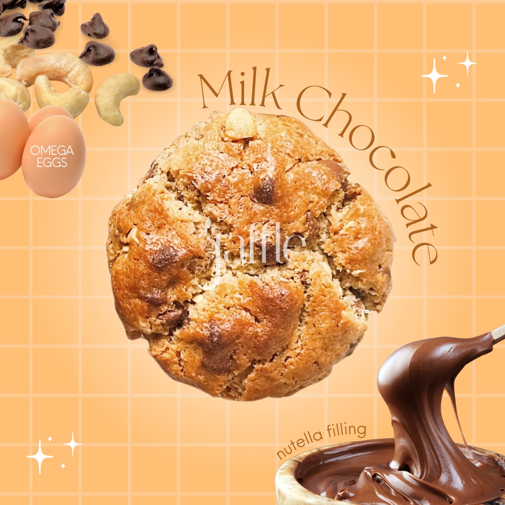 

Milk Chocolate - Jaffle Giant Cookies