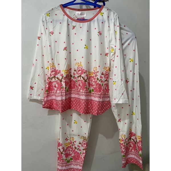 Cuci Gudang Baju Tidur Piyama Wanita Import Spandek