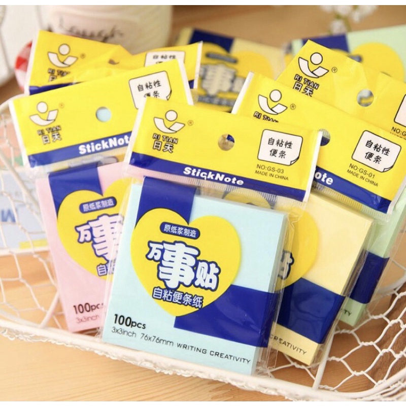 STICKY NOTE POLOS / STICKY NOTES PENANDA HALAMAN / STICK NOTE / KERTAS MEMO