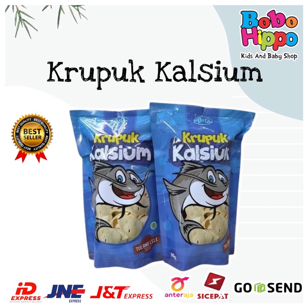 

Abiqu Krupuk Kalsium Tulang Lele 33gram