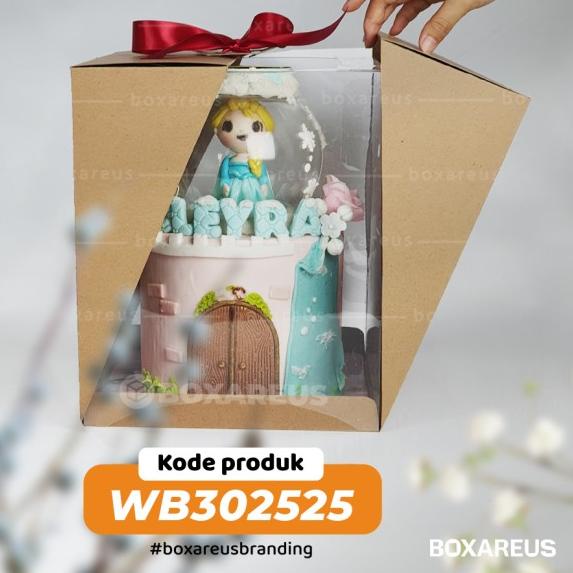 

Dus Kue Tinggi Tall Cake Box Mika 25 x 25 x 30cm Kotak | WB302525