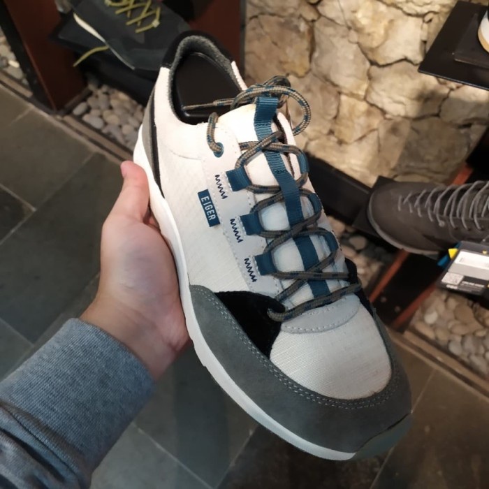 Sepatu Eiger Cewek Florence Low Cut Shoes Light Grey 91000 6600 Ori