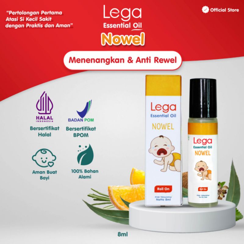 LEGA Baby &amp; Kids Essential Oil 8ml - Minyak Aromatherapy Bayi &amp; Anak 8 ml / BPOM HALAL